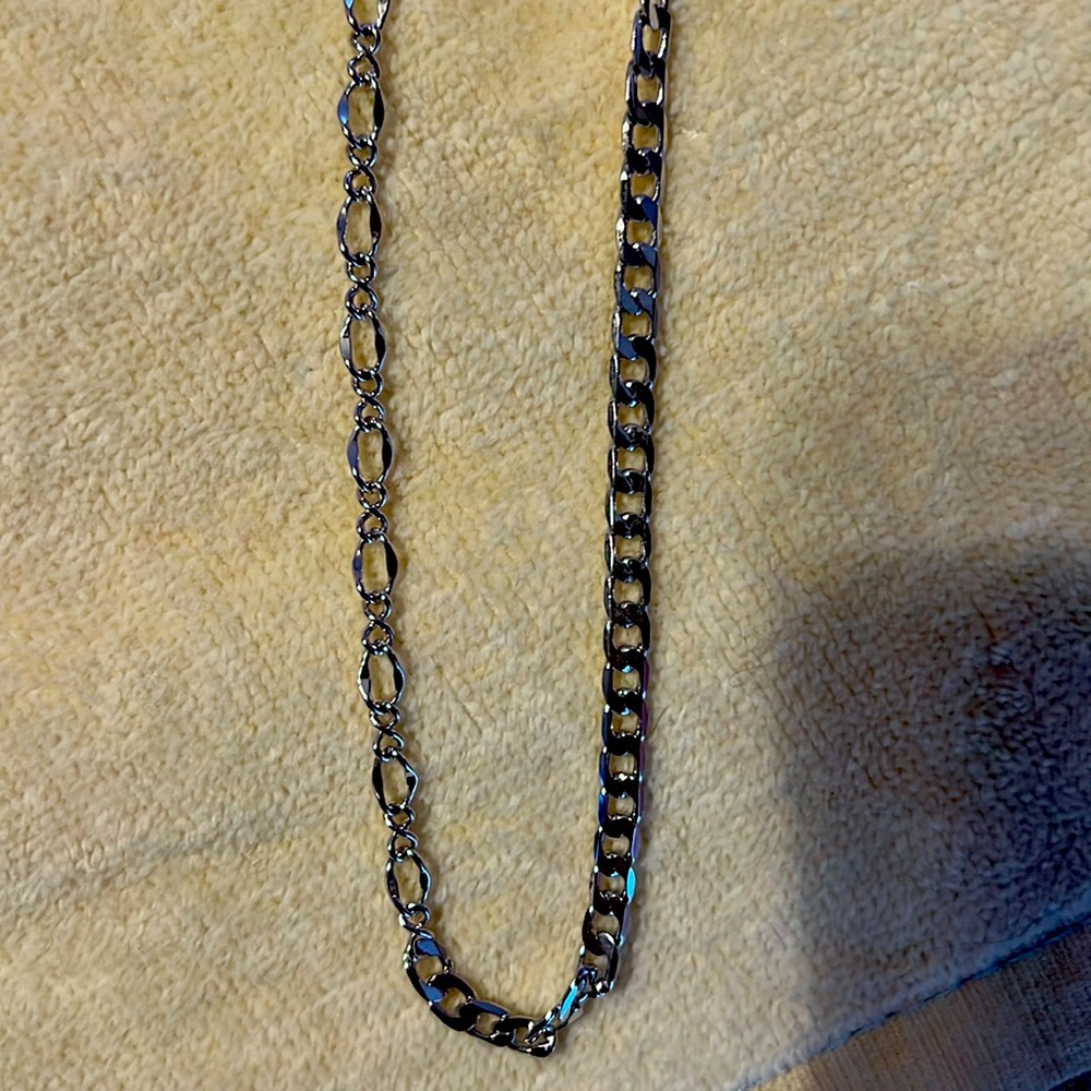 Ana Luisa mixed medium silver chain